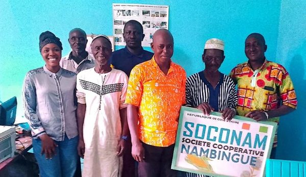 Membres de la société coopérative SOCONAM de Nambingué